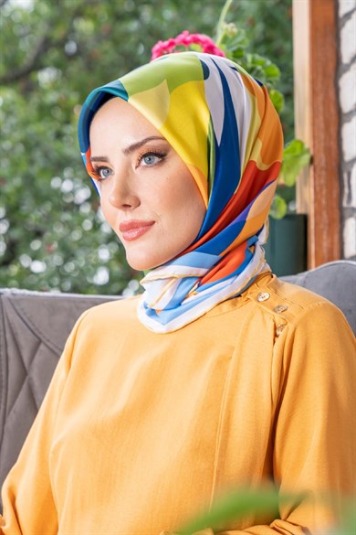 Mikasa Twill Scarf Orange