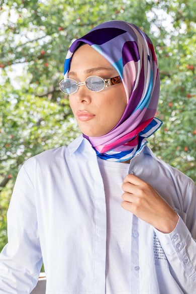 Mikasa Twill Scarf Blue