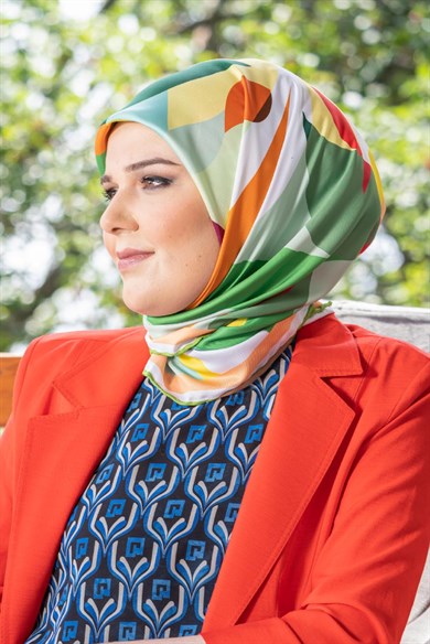 Mikasa Twill Scarf Green