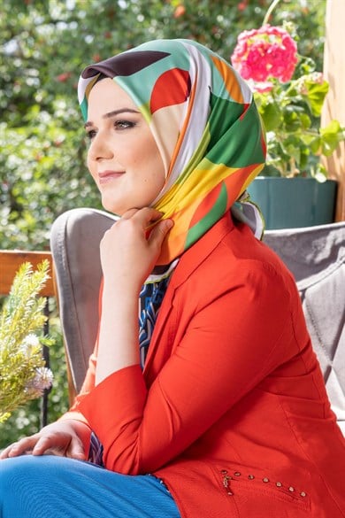 Mikasa Twill Scarf Green