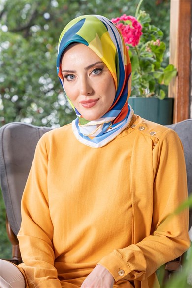 Mikasa Twill Scarf Orange