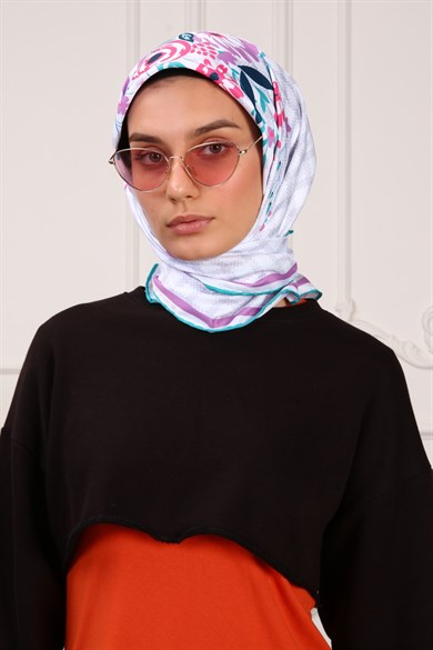 Mirala Twill Scarf Lilac