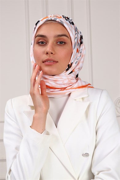 Mirala Twill Scarf Orange