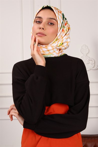 Mirala Twill Scarf Yellow