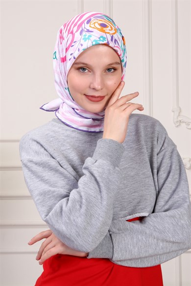 Mirala Twill Scarf Purple