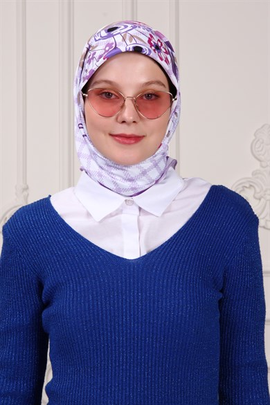 Mirala Twill Scarf Lilac