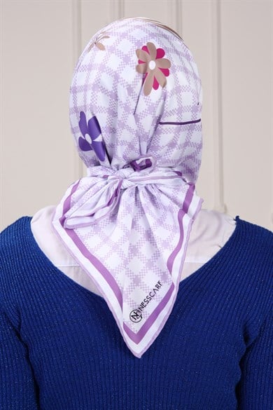 Mirala Twill Scarf Lilac