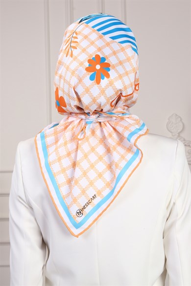 Mirala Twill Scarf Orange