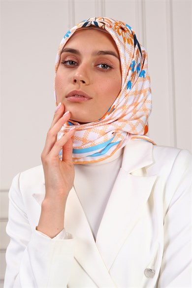 Mirala Twill Scarf Orange