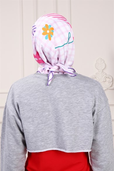 Mirala Twill Scarf Purple