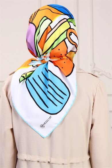 Nemesis Twill Scarf Orange