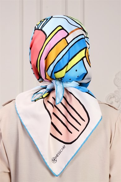 Nemesis Twill Scarf Blue