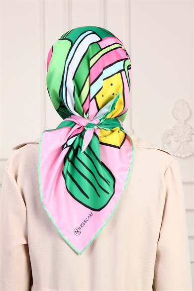 Nemesis Twill Scarf Green