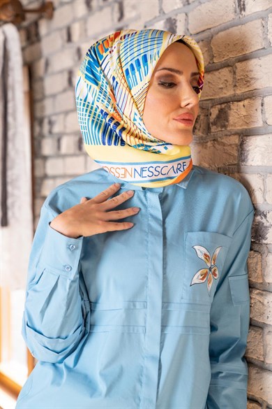 Nes Twill Scarf Yellow