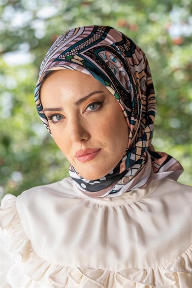 Nevina Twill Scarf Black