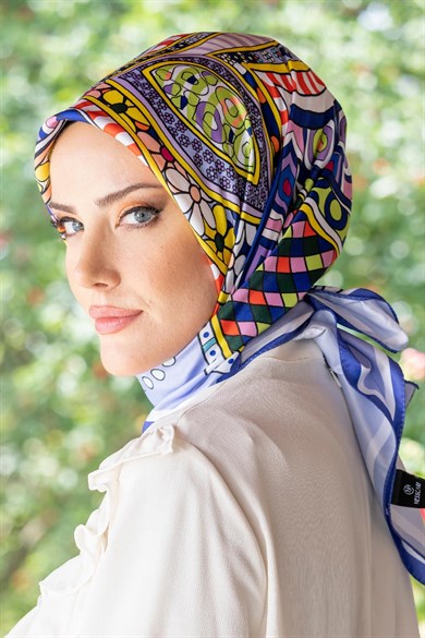 Nevina Twill Scarf Lilac