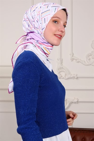 Nicci Twill Scarf Pink