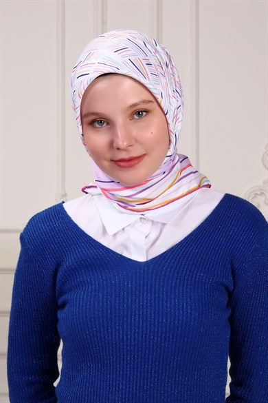 Nicci Twill Scarf Pink