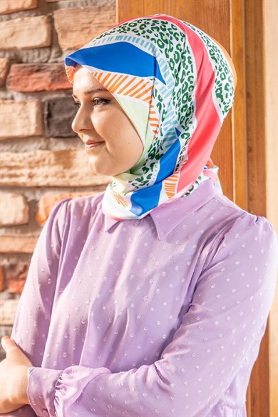 Nidale Twill Scarf Pink