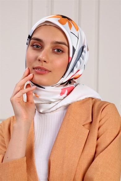 Olivia Twill Scarf Mink