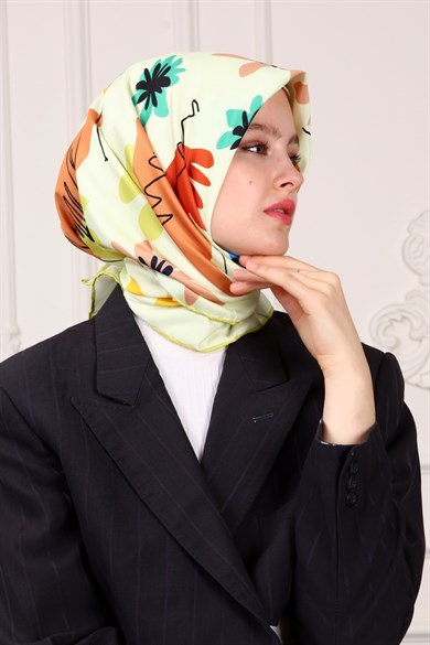 Olivia Twill Scarf Yellow