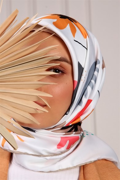 Olivia Twill Scarf Mink