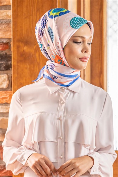 Polina Twill Scarf Mink