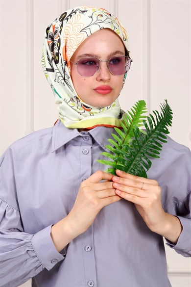 Revel Twill Scarf Yellow