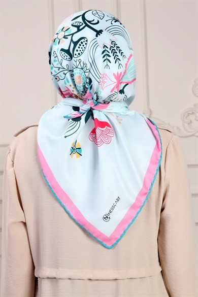 Revel Twill Scarf Green