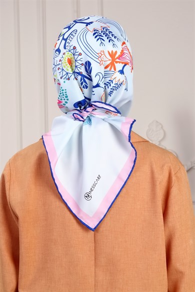 Revel Twill Scarf Turquiose