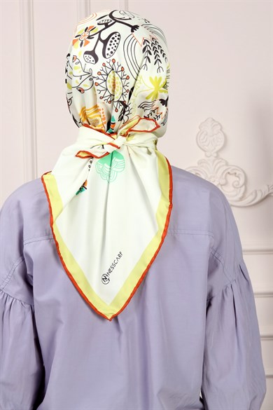 Revel Twill Scarf Yellow