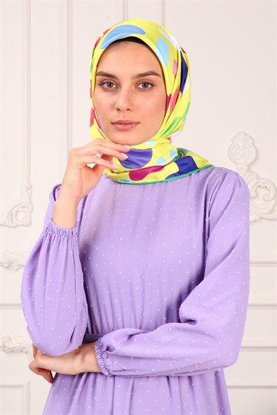 Rita Twill Scarf Yellow