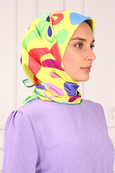 Rita Twill Scarf Yellow