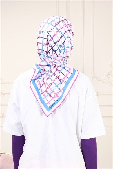 Tristia Twill Scarf Purple