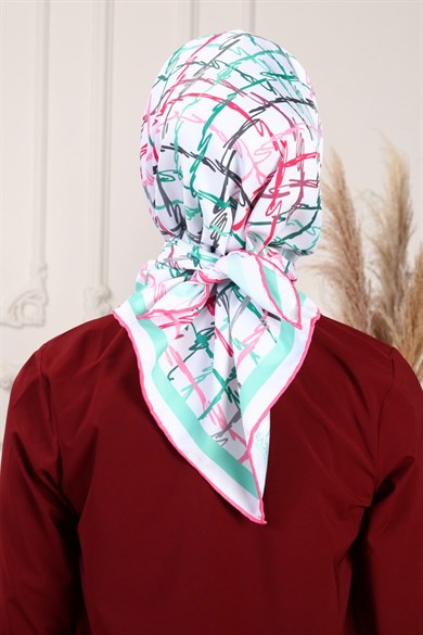 Tristia Twill Scarf Pink