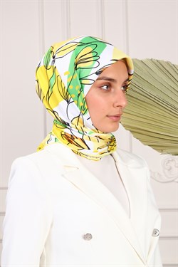 Viola Twill Scarf Yellow