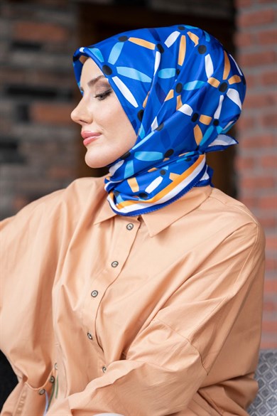 Vivi Twill Scarf Sax