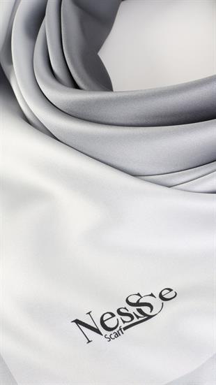 Nessce Degrade Gri Eşarp