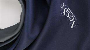 Nessce Degrade Gri-Lacivert Eşarp