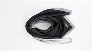 Nessce Degrade Gri-Siyah Eşarp