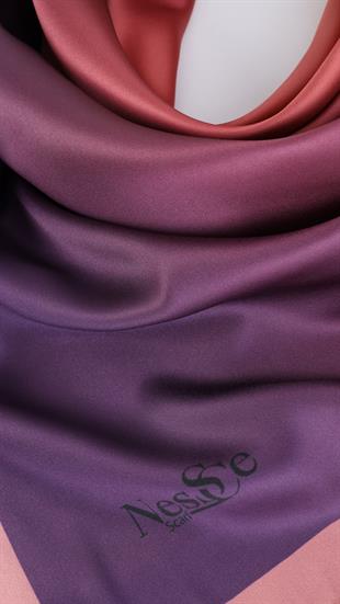 Nessce Degrade Pudra-Mor Eşarp