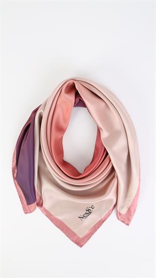 Nessce Degrade Pudra-Mor Eşarp