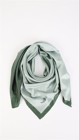 Nessce Degrade Yeşil Eşarp
