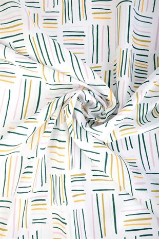 Nicci Twill Scarf Turquiose