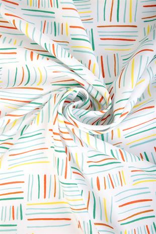 Nicci Twill Scarf Orange