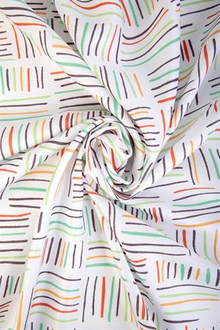 Nicci Twill Scarf Green