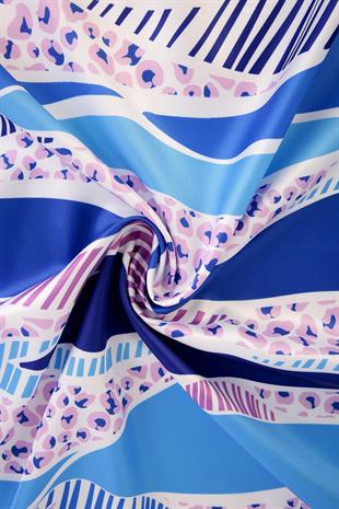 Nidale Twill Scarf Blue