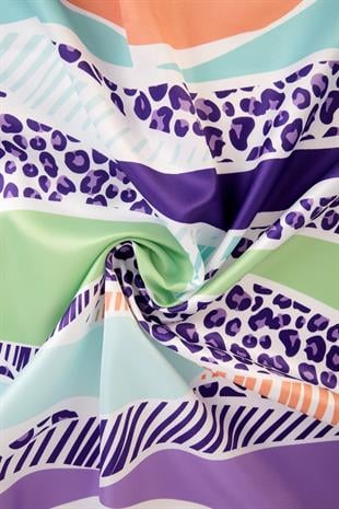 Nidale Twill Scarf Purple