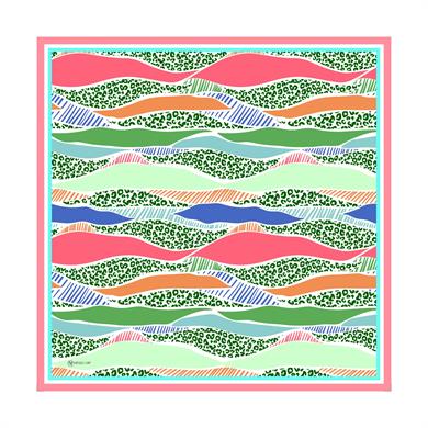 Nidale Twill Scarf Pink