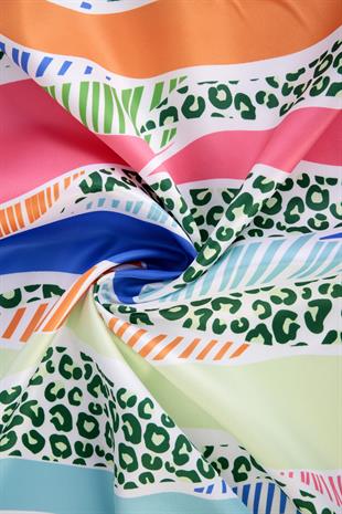 Nidale Twill Scarf Pink